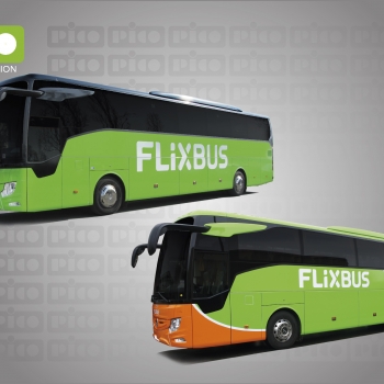 FlixBus: quando il wrapping è identità di marchio